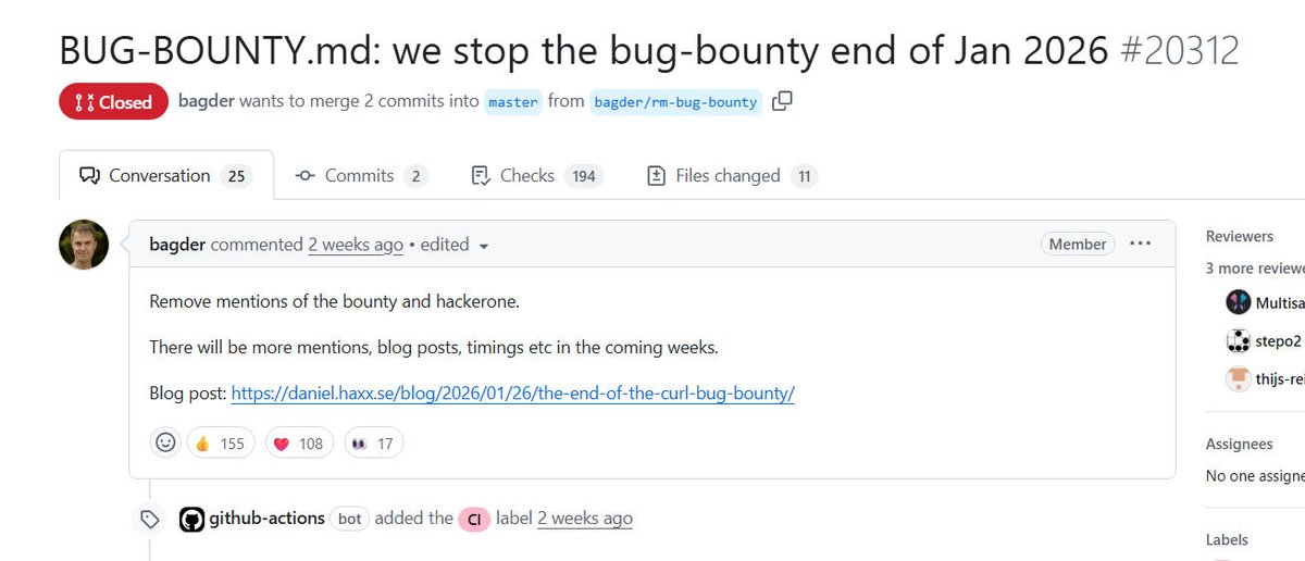 curlの開発者であるDaniel