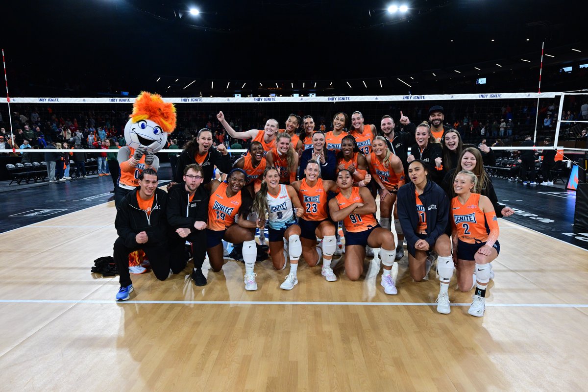 YOUR INDY IGNITE ARE THE #1 SEED IN <a href="/mlvolley/">Major League Volleyball</a>