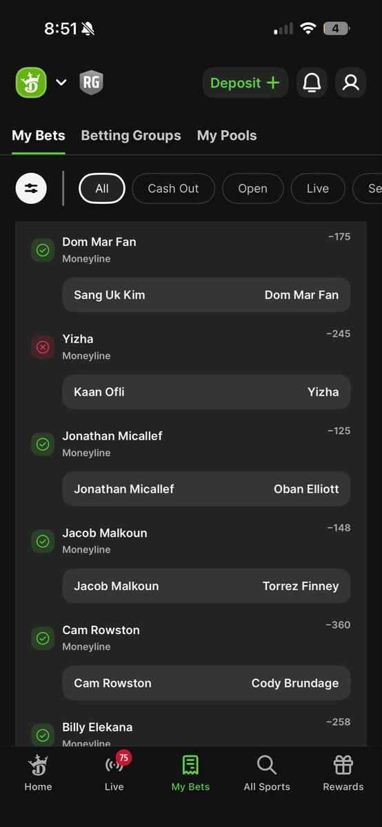 JonJonBaker02's tweet photo. Imagine losing this way @danawhite @DKSportsbook  a guy who was a -3000 close out. 2 knockdowns and 3 takedowns. Versus a guy 0/7 Takedowns and no knockdown. Less significant strikes too! https://t.co/hp38pI5xg5