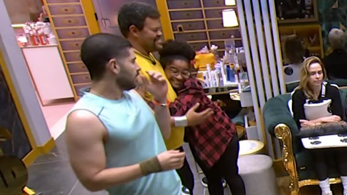 ZAMENZA's tweet image. "Jonas, você está no paredão." 

A MILENA COM O BABU KKKKKKKKKKKKKKKKKK #BBB26