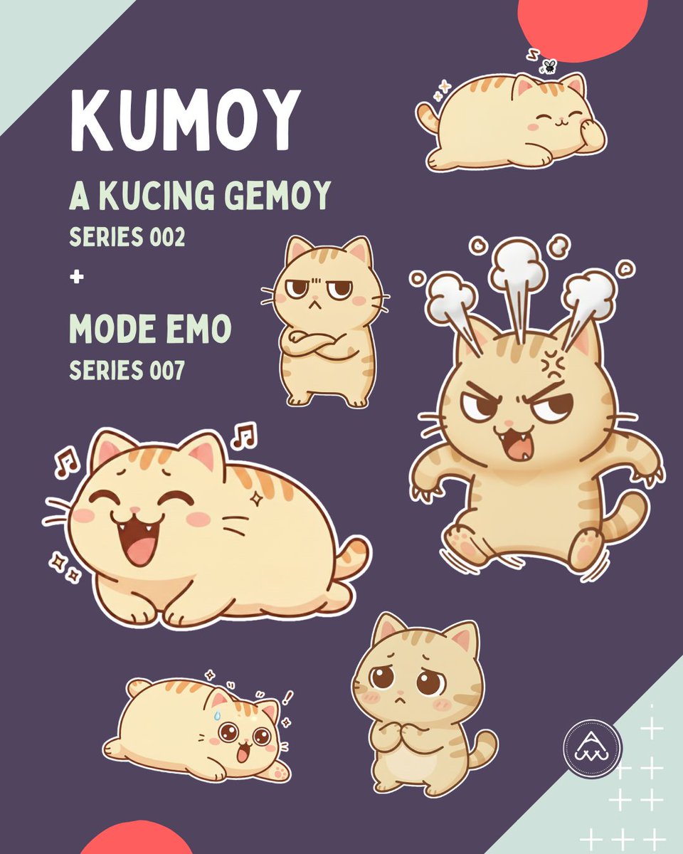 GraphicIdentity's tweet photo. Meet Kumoy, our original chubby cat character PNG Clipart who is taking the Kucing Gemoy world by storm!
https://t.co/8SG3Hhjnzy

#Kumoy #kucinggemoy #gemoy #CatCharacter #emocat #moodycat #kawaiicat #cutecat #chubbycat #catclipart #sadcat #animecat https://t.co/wqzbdTuJbQ