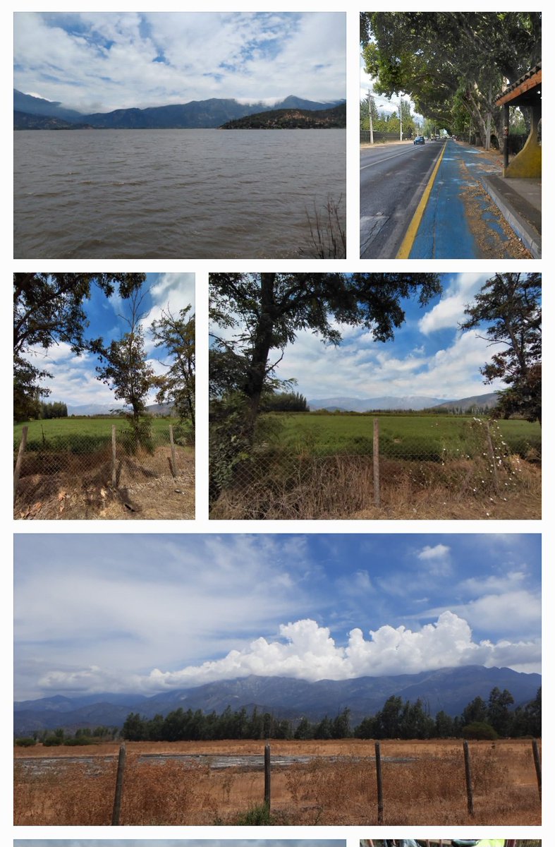 BCerdaPaola's tweet photo. Un poquito de hoy 🚲
#Laguna de #Aculeo https://t.co/l36CbzhVCm