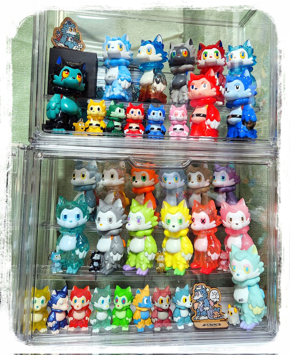 おおかみくん、GALAXY PURPLEからずっと入手順に並べてたけど、もう