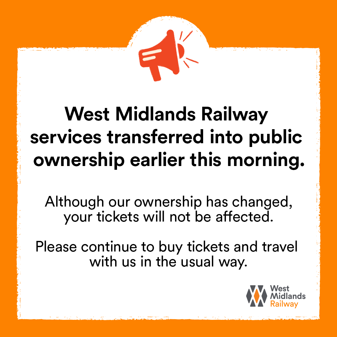 West Midlands Railway tweet media