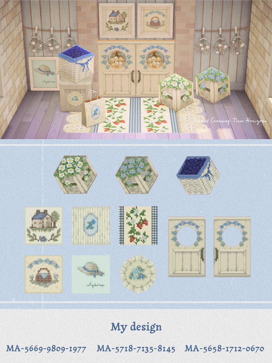 opu_78193's tweet image. ⠀ ⠀ ⠀
𝙼𝚢 𝚍𝚎𝚜𝚒𝚐𝚗 🫐👒

次の島クリに向けてお気に入りのマイデザを青色にリメイクしました💙ଓ゜
お役に立てそうであればご使用ください🙂‍↕️

 #ACNHDesign  #マイデザイン配布  #あつまれどうぶつの森  #AnimalCrossingNewHorizons