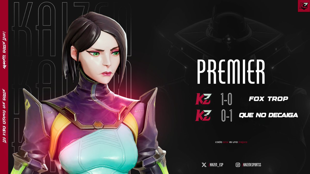 1x1 bien jugado la premier amasaron los muchachos bora equipo!! (hoy se come) 

#GoKaizen

<a href="/leitafg/">Leitaaa</a> 
<a href="/1_urix/">Urix 👑</a> 
<a href="/Nikosshy/">kosshy</a> 
<a href="/QuimicTroll/">QuimicT</a> 
<a href="/STR_StarBoy/">StarBoy</a> 

<a href="/GodApolo2/">Pablo Dignani</a> 🧠