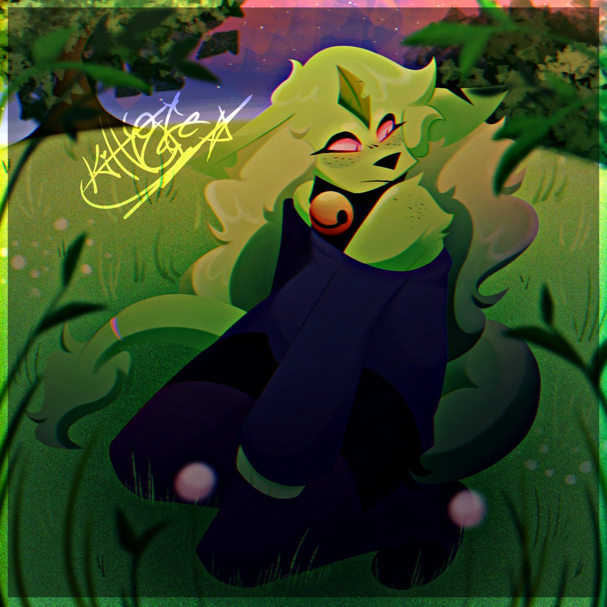 Hello 
#originalcharacterart #furryartwork #ibisPaintX