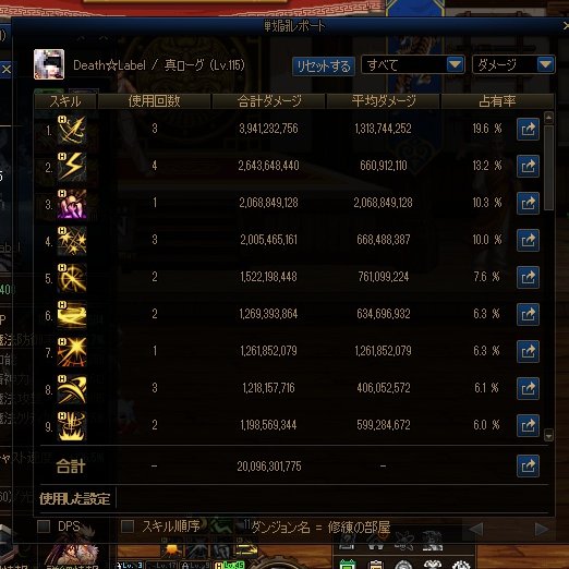 やっと出た短剣レガを転送して35特化ヘル完卒です・・・