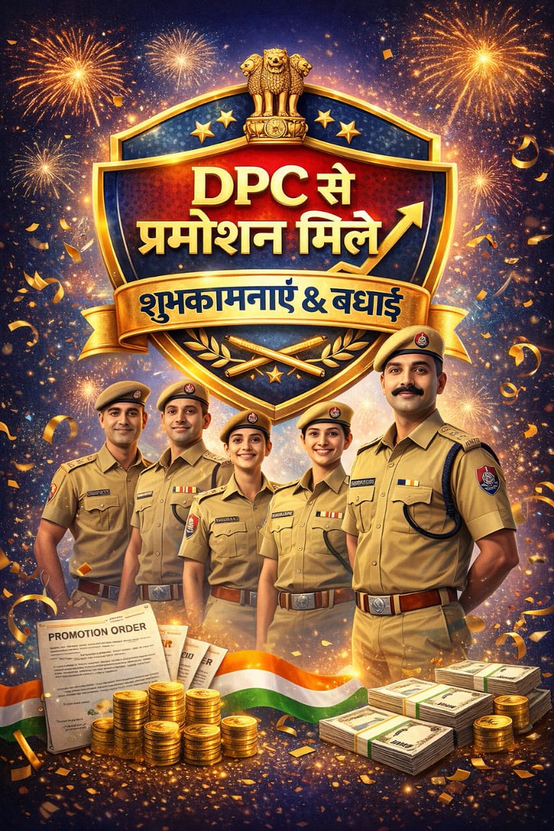 जब अन्य विभागों में 3600 GP दिया जा सकता है
तो राजस्थान पुलिस क्यों नहीं?
स्पष्ट निर्णय लिया जाए
➡ पटवारी, ग्राम सेवक व कृषि पर्यवेक्षक के समान
प्रथम ACP 3600 GP तय हो
#राजस्थान_पुलिस_डिमांड 
<a href="/RajCMO/">CMO Rajasthan</a> <a href="/Bhajanlalofc/">Office Of Bhajan Lal Sharma</a> <a href="/svoruganti1466/">V.Srinivas IAS</a> <a href="/1stIndiaNews/">First India News</a> <a href="/zeerajasthan_/">ZEE Rajasthan</a>  <a href="/jpk_11/">जय प्रकाश कुमावत ,नागरिक सुरक्षा समन्वय समिति</a>
