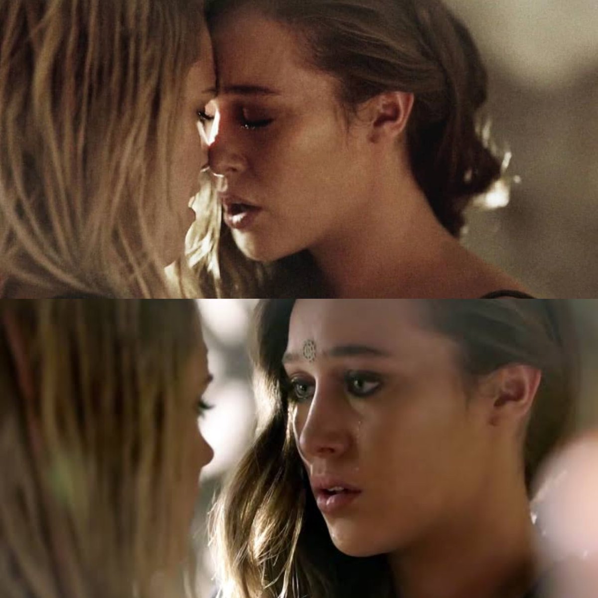 It will always haunt me seeing Lexa in tears when she realized Clarke had feelings for her too