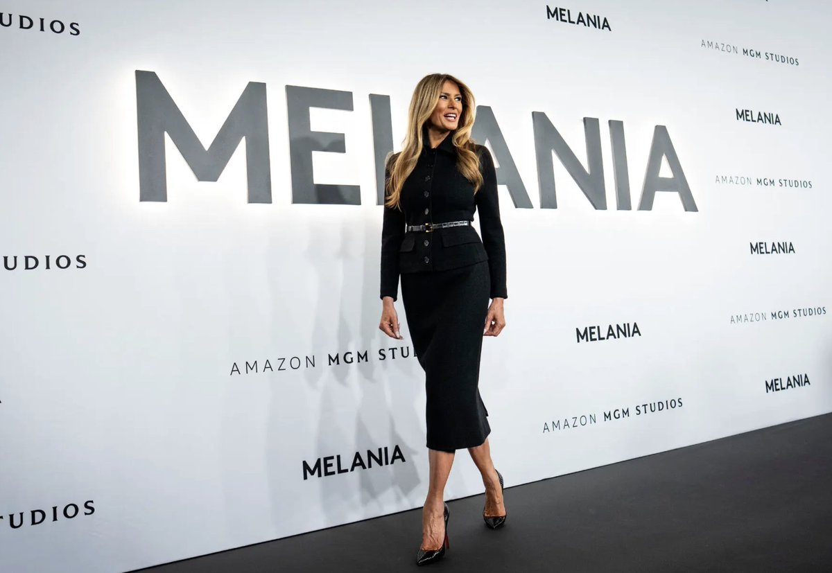JUST IN: First Lady Melania Trump's documentary has stunned Hollywood and the entertainment world. The documentary opened with a projected $8.1 million in weekend ticket sales. And it coudl exceed $9 million. 

The New York Times reports that "Melania" is the best opening weekend