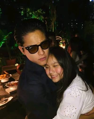 __nininford's tweet photo. Daniel Padilla being a clingy brother is honestly the softest thing 🥹❤️ Tough on screen, but off cam? Total family guy. Proof that no matter how big the star gets, being a loving kuya will always be his best role. Certified clingy kuya Daniel for Lella. 
#LellaFord https://t.co/iUZI3JtgL9