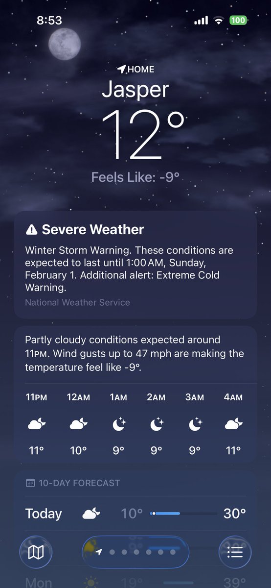 thejeffbeal's tweet photo. @Ella__Dorsey Jasper, GA 🥶 https://t.co/YHAzfr825w