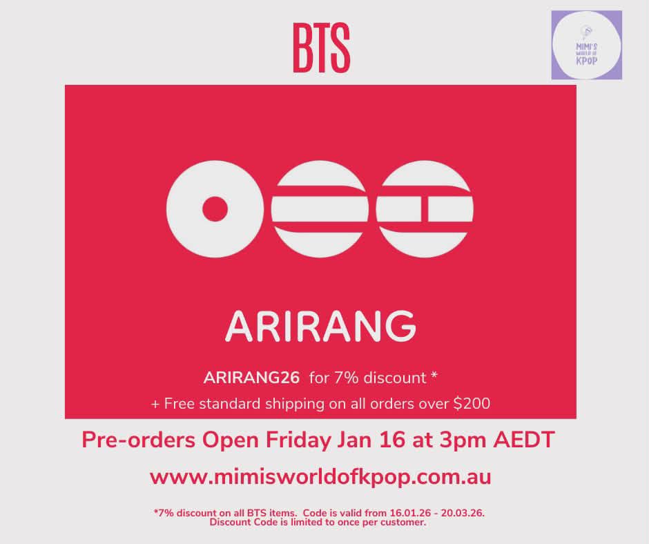 Yayyyyy 🎉 Another ARIA approved 🇦🇺 retailer where we can pre order from! 

Check out their promo code to get 7% off and free delivery for purchases over $200.