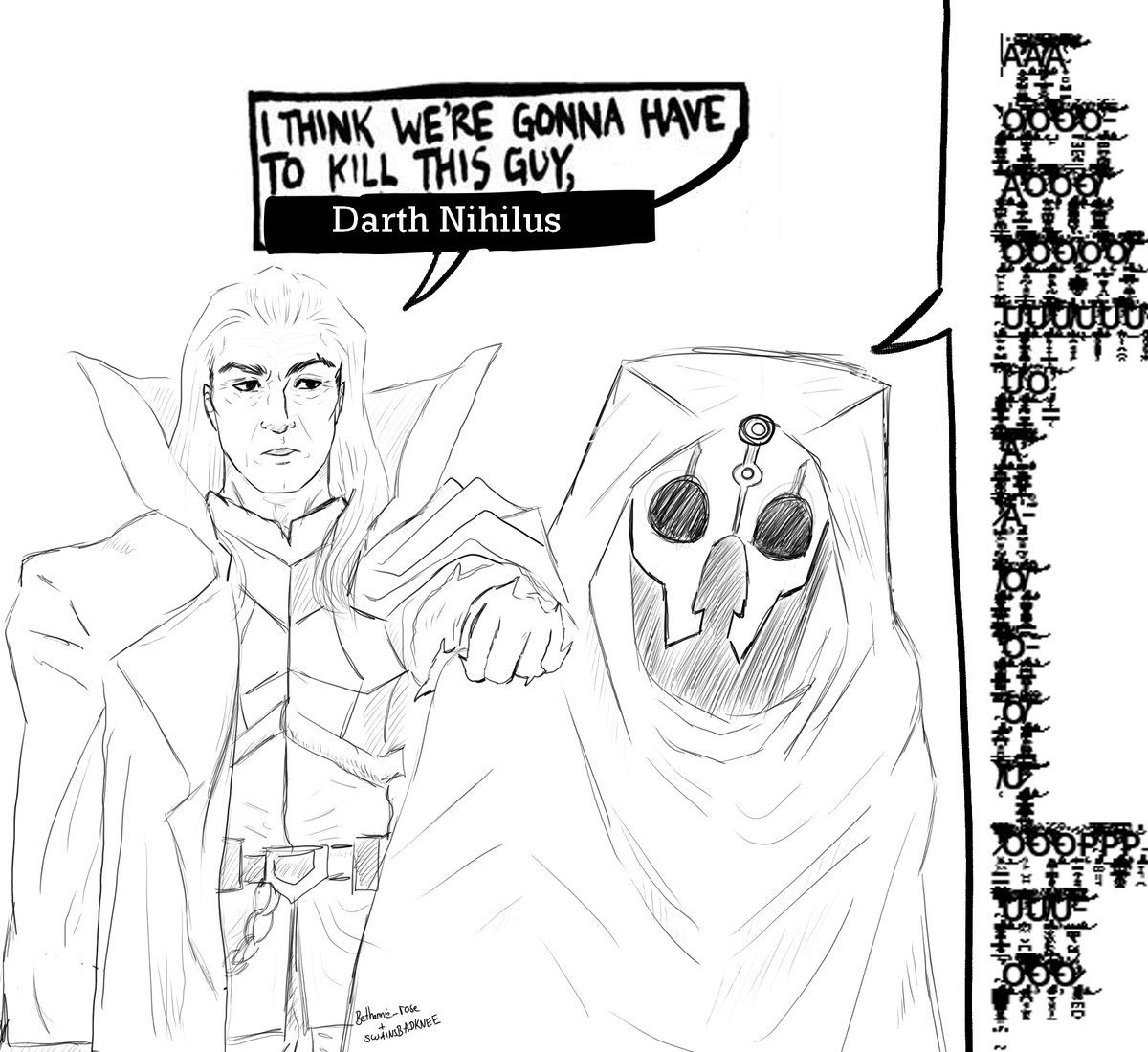 something something triangle head dudes with issues #swain #darthnihilus #kotor #leaguetwt  learning to draw with <a href="/bethannie_rose/">🐦‍⬛ベサニー</a>