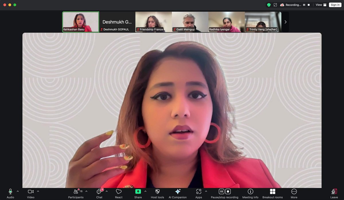 KehkashanBasu's tweet image. Delighted to speak at the Learning Planet Festival on the “From Climate Emotions to Shared Responsibility" webinar! I highlighted the role of Feminist Education for Sustainable Development in building inclusive, thriving communities that #LeaveNoOneBehind!👩🏽🌎

#SDGs #ESD