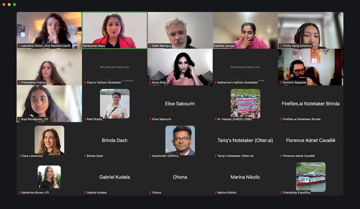 KehkashanBasu's tweet image. Delighted to speak at the Learning Planet Festival on the “From Climate Emotions to Shared Responsibility" webinar! I highlighted the role of Feminist Education for Sustainable Development in building inclusive, thriving communities that #LeaveNoOneBehind!👩🏽🌎

#SDGs #ESD