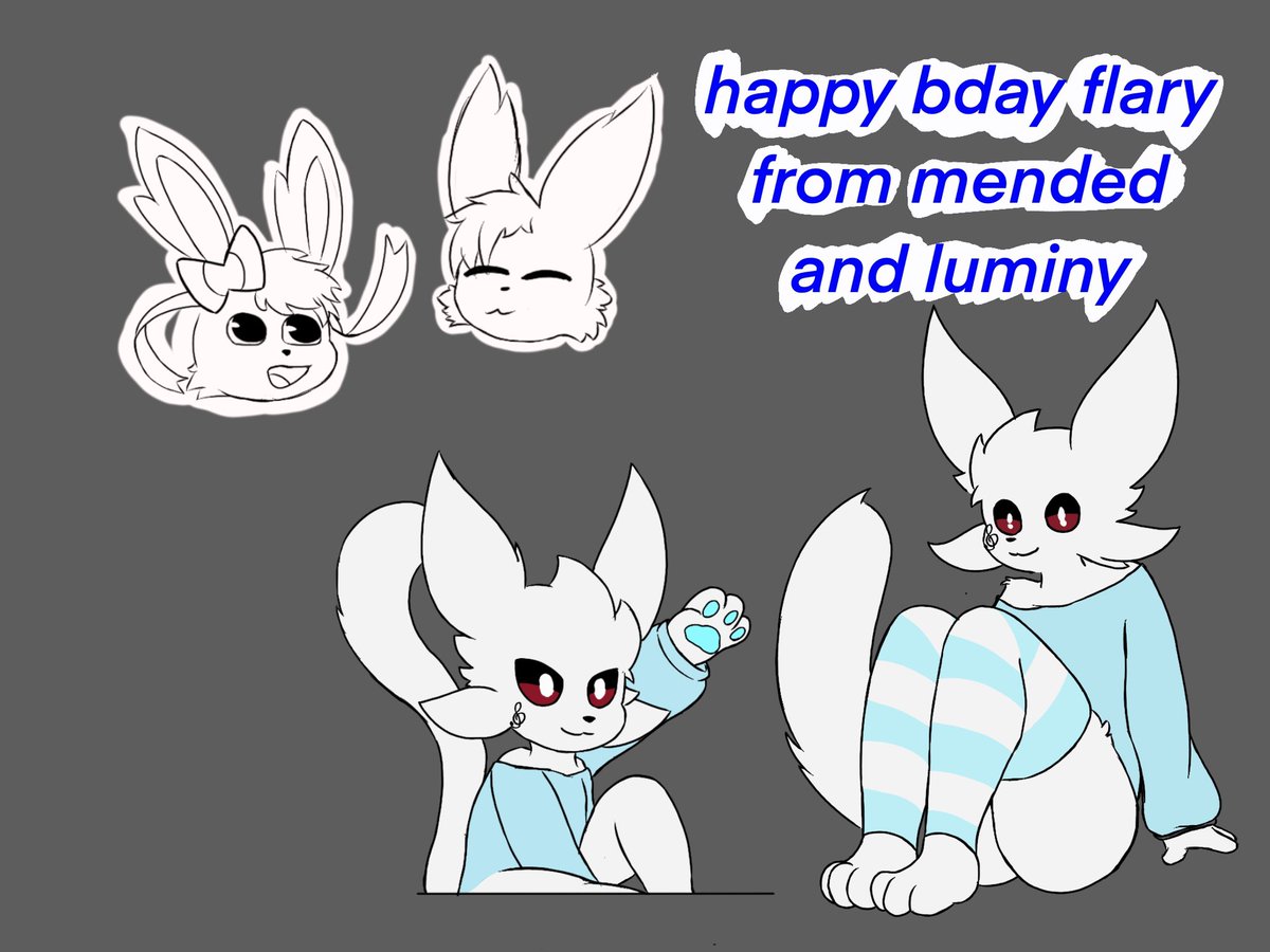 ThisIsLumin's tweet image. a lil gift for a lil guy
this is for @Flary04