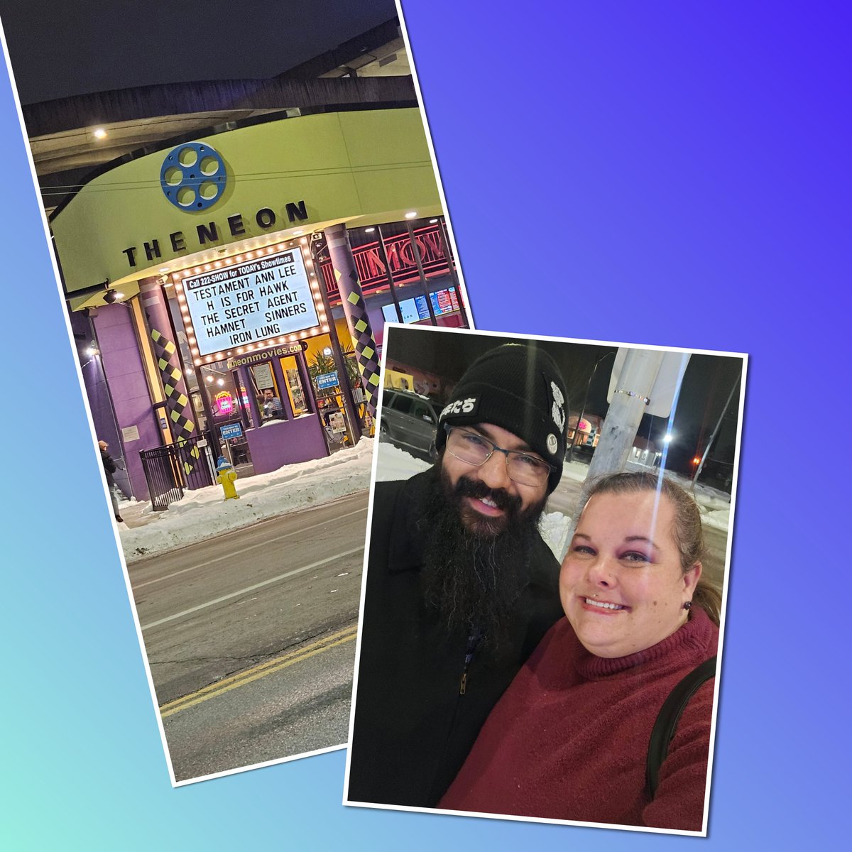 Date night with the hubby❤️❤️ Gotta see <a href="/markiplier/">Mark</a> #IronLungMovie  We are so beyond proud and excited for Mark❤️❤️