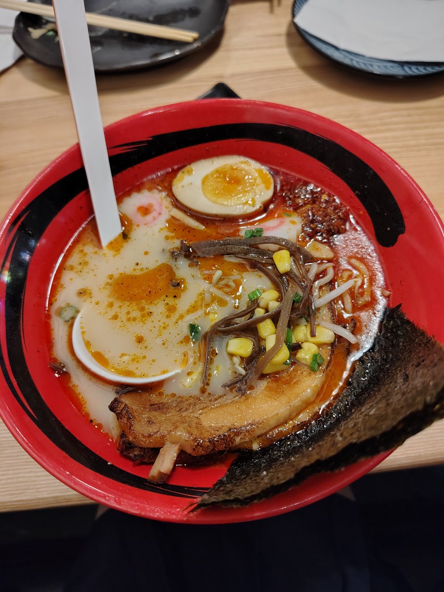 Bleghh, went out to eat.. today ..
Yummy..  (⁠ㆁ⁠ω⁠ㆁ⁠)