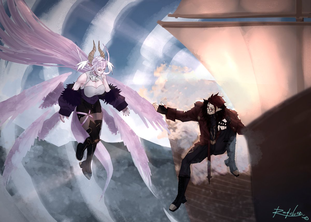 Regulus 𒉭 Vtuber Artist tweet media