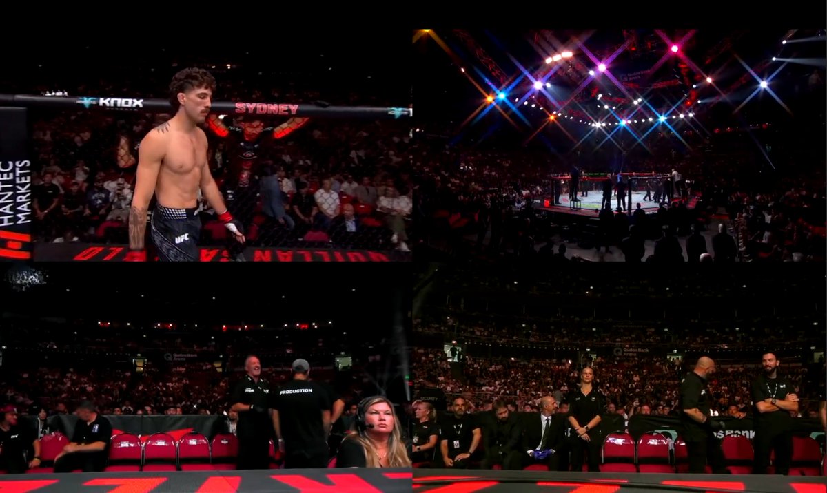 MMAJOEYC's tweet photo. Just so you guys know if you switch to the Paramount multi-view of #UFC325 option there is 0 commercials https://t.co/vQl9EkZ7lp