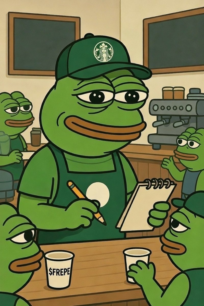 Pepe Meme Café | $FREPE tweet media