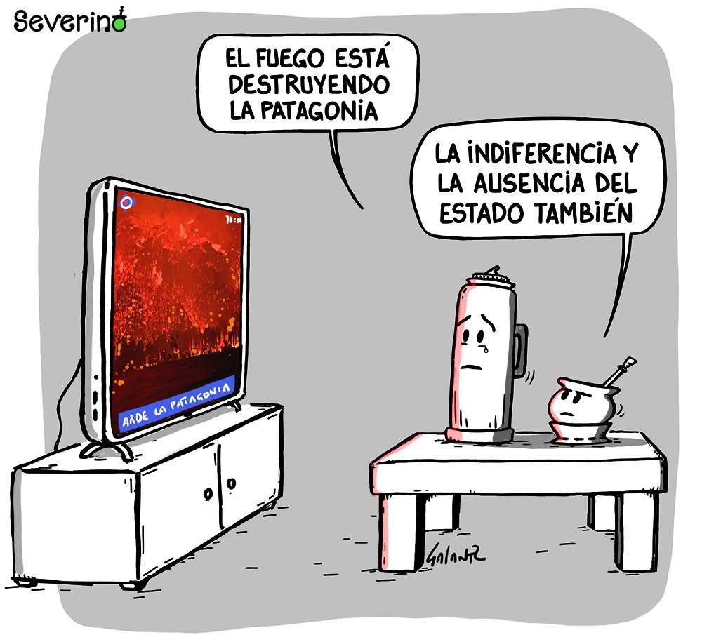 40.000 hectáreas arrasadas, el equivalente a la superficie de dos ciudades de Bs. As.
No se puede ignorar esta catástrofe y Severino no lo va a hacer.
Va a llevar años o décadas recuperar todo lo perdido. 

Por desidia, inoperancia o por intereses, dejaron que se queme todo. 🇦🇷💔