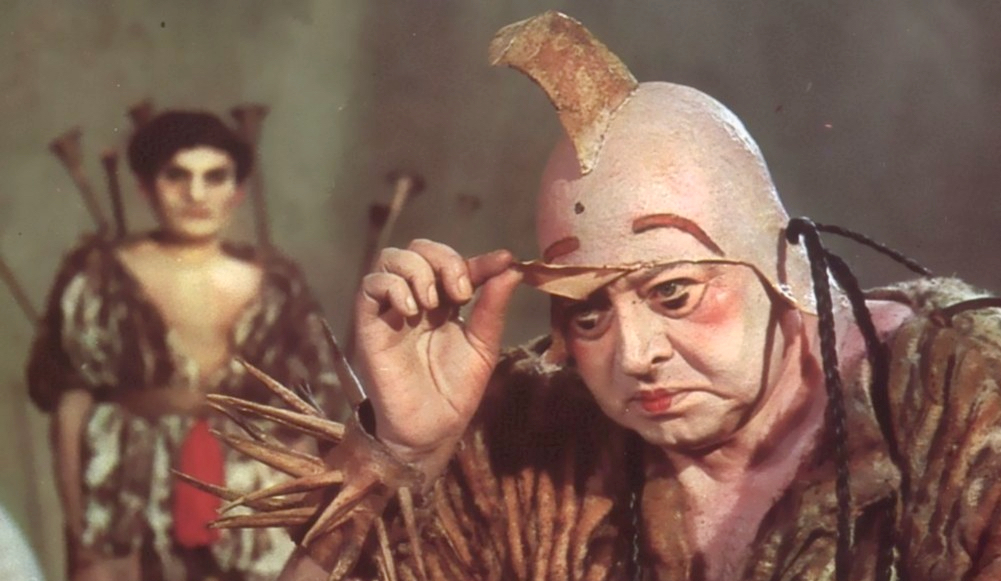 A top psychedelic movie: "Fellini Satyricon." An alien landscape laden with murder, cannibalism, paint-by-numbers orgies and an endless supply of the master's grotesques. View the full list of top psychedelic movies: psychedelicsight.com/psychedelic-mo…