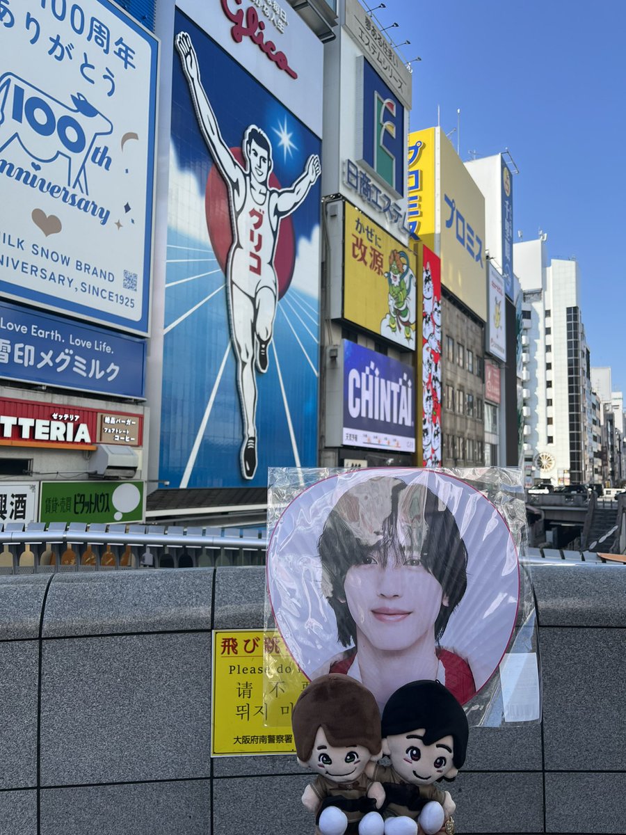 wa17da27's tweet photo. ライブ前に...🐙🦀
くいだおれのぬい見つけて買った〜🥰
#なにわ男子VoyAGE
#大阪旅行
#道頓堀
#1stDOMELIVE https://t.co/ItfbbylqFf