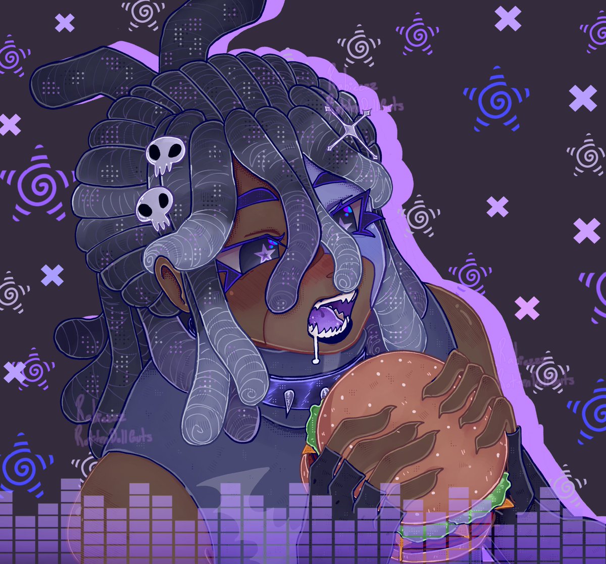 Birthday art 4 my favorite twink <a href="/gothubi/">gotheyed</a> ♡♡♡