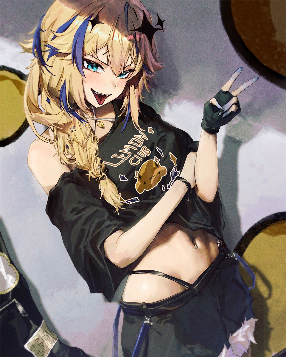 mn374390's tweet image. #lumillust 
Very punk rock (redraw)