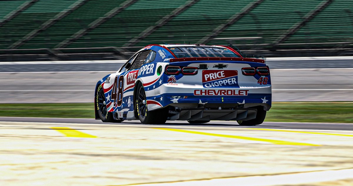 🏁THE FUTURE IS NOW🏁

With exactly 5️⃣0️⃣ stars on the car, here’s my submission for the <a href="/ENASCARGG/">NASCAR Gaming and Esports</a> Coca-Cola Qualifying Series KCP Recruitment Challenge! 🇺🇸 

So, <a href="/PioneersGG/">Pioneers</a> <a href="/my_pricechopper/">Price Chopper</a> what’d ya say? 👀 

#PriceChopperChallenge // #eNASCAR // #NASCAR // #iRacing