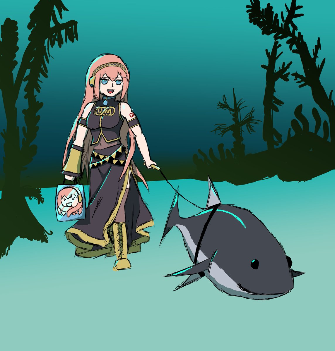 A lil bit late but still, a Luka doodle

should I finish it? 👀

#巡音ルカ17th #巡音ルカ誕生祭2026