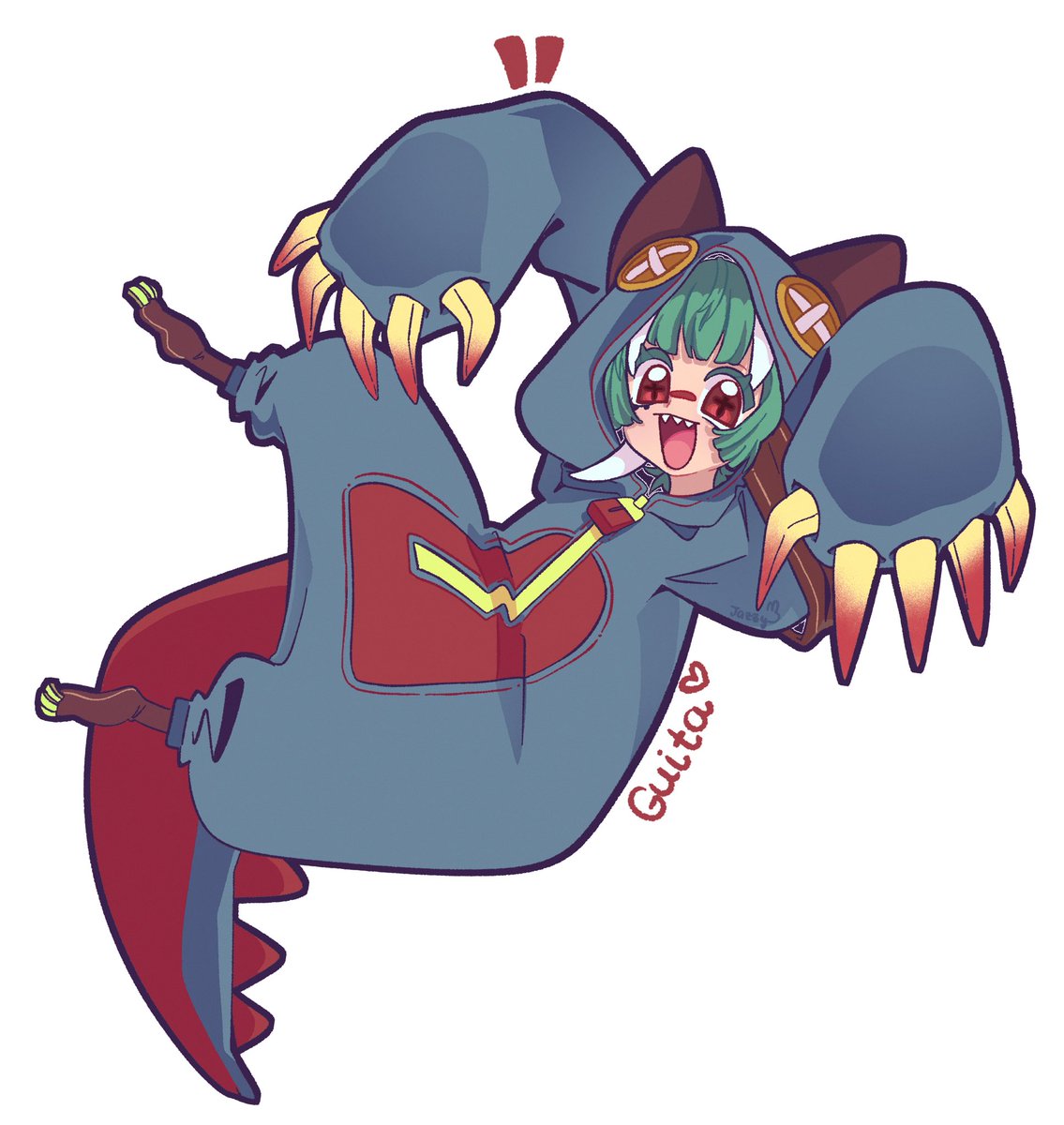 #GACHIAKUTA #guita #fanart
guita hebby fantasia!!! she’s so cutie 🩷🩷🐰🐰🐰