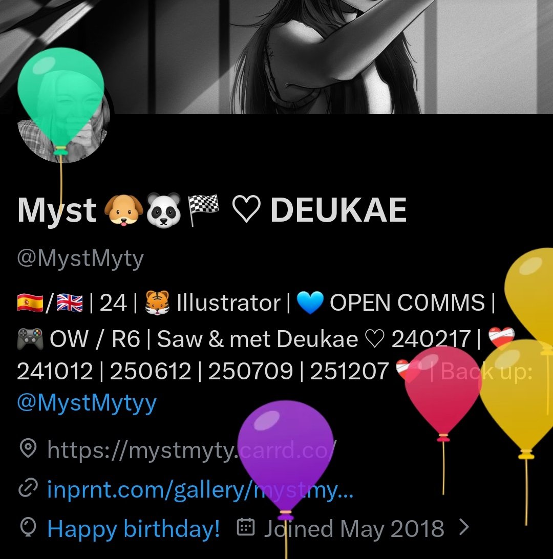 Myst 🐶🐼🏁 ♡ DEUKAE tweet media