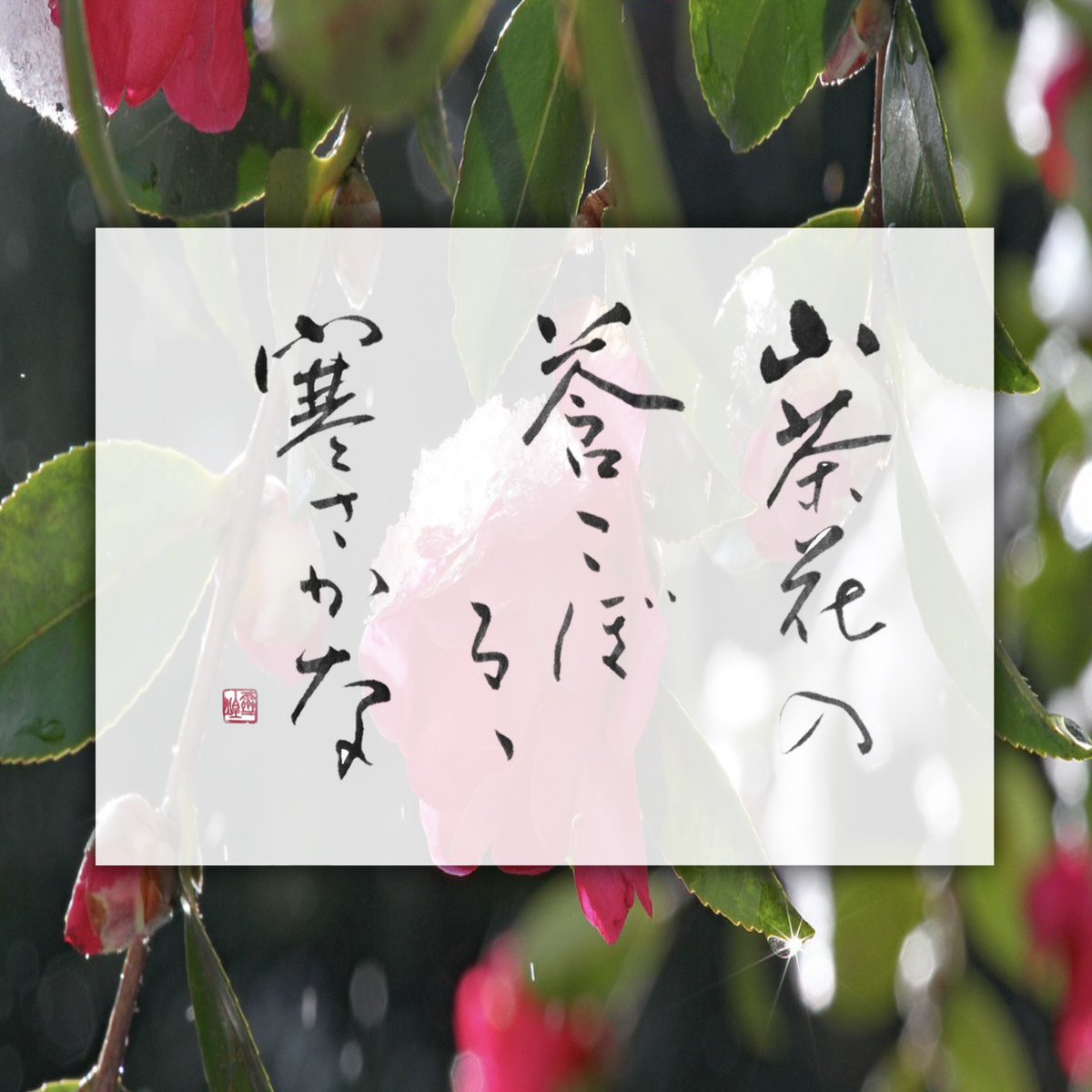 おはようございます！ 少しでも皆様方に書道文化に触れあってもらう為