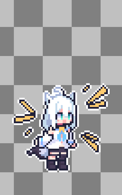 ˏˋ Fubuki ˎˊ˗ ✨ #pixelart #ドット絵 #絵フブキ