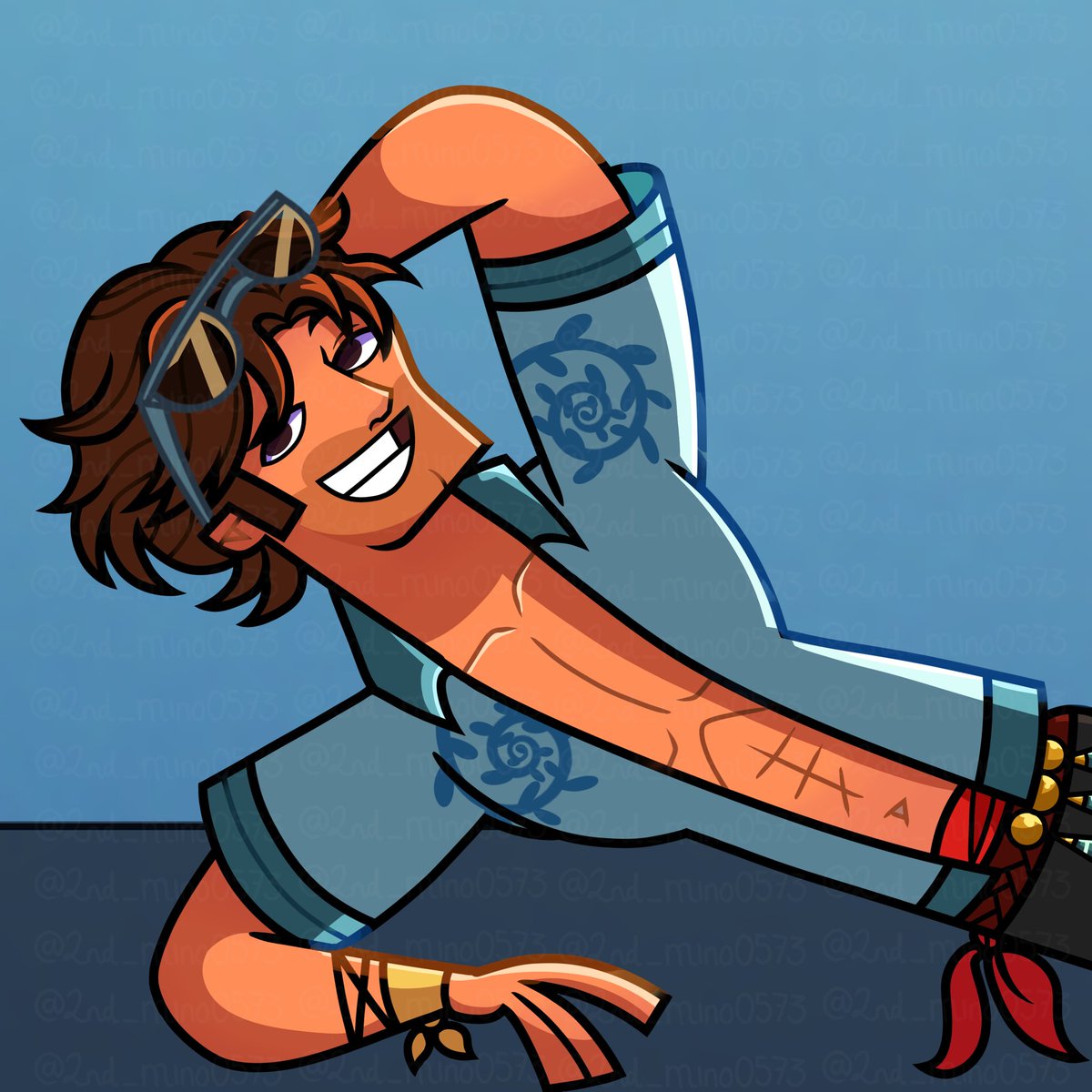 Another new fanart of Sam

😍

#disventurecamp5 #fanart #sunnyday #costume