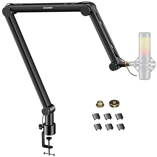 BBlueAether's tweet photo. An item on my Throne wishlist just got fully funded: Microphone Arm,Aokeo AK-49 Adjustable Compact Mic Suspension Boom Scissor Arm Stand For Blue Yeti,Snowball iCE, HyperX QuadCast,SoloCast,Elgato Wave,Etc - AK-49. Thank you! https://t.co/9rR9p60Pvx #Wishlist #Throne https://t.co/nttfGLkFJB