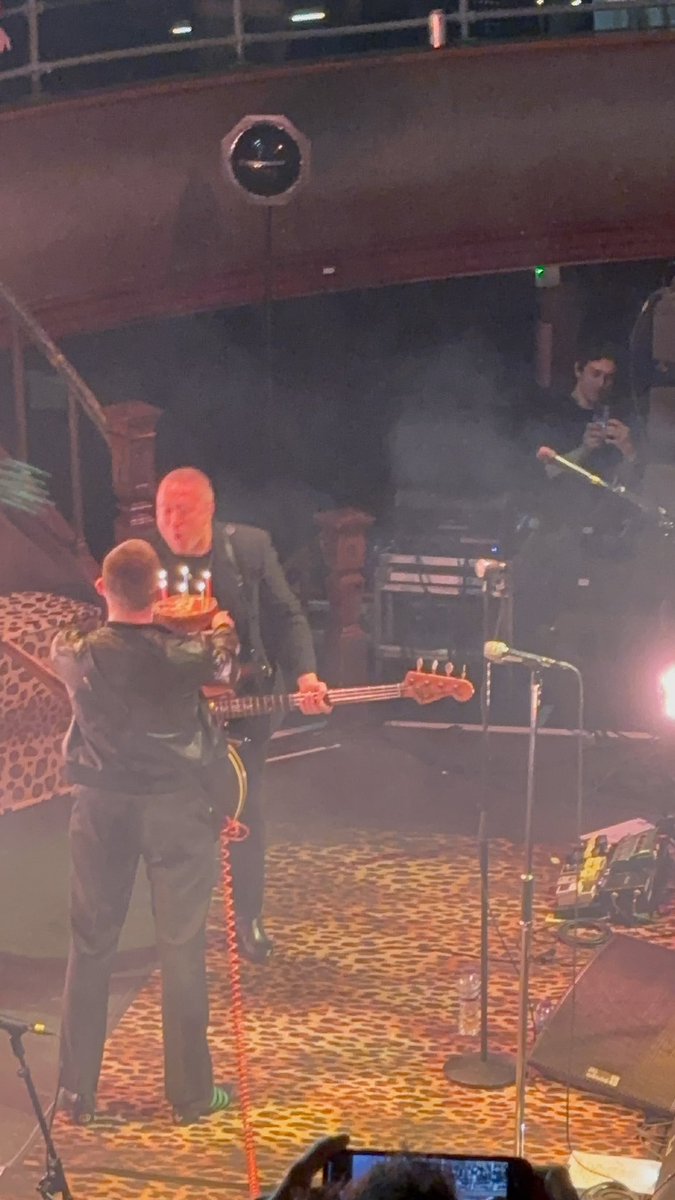 Thanks again to <a href="/greg_carty/">Greg Carty</a>  and Luke  temple for an amazing night watching  <a href="/Villanelle/">Villanelle Dalgarno</a> and 

<a href="/MilesKaneMusic/">Miles Kane</a>