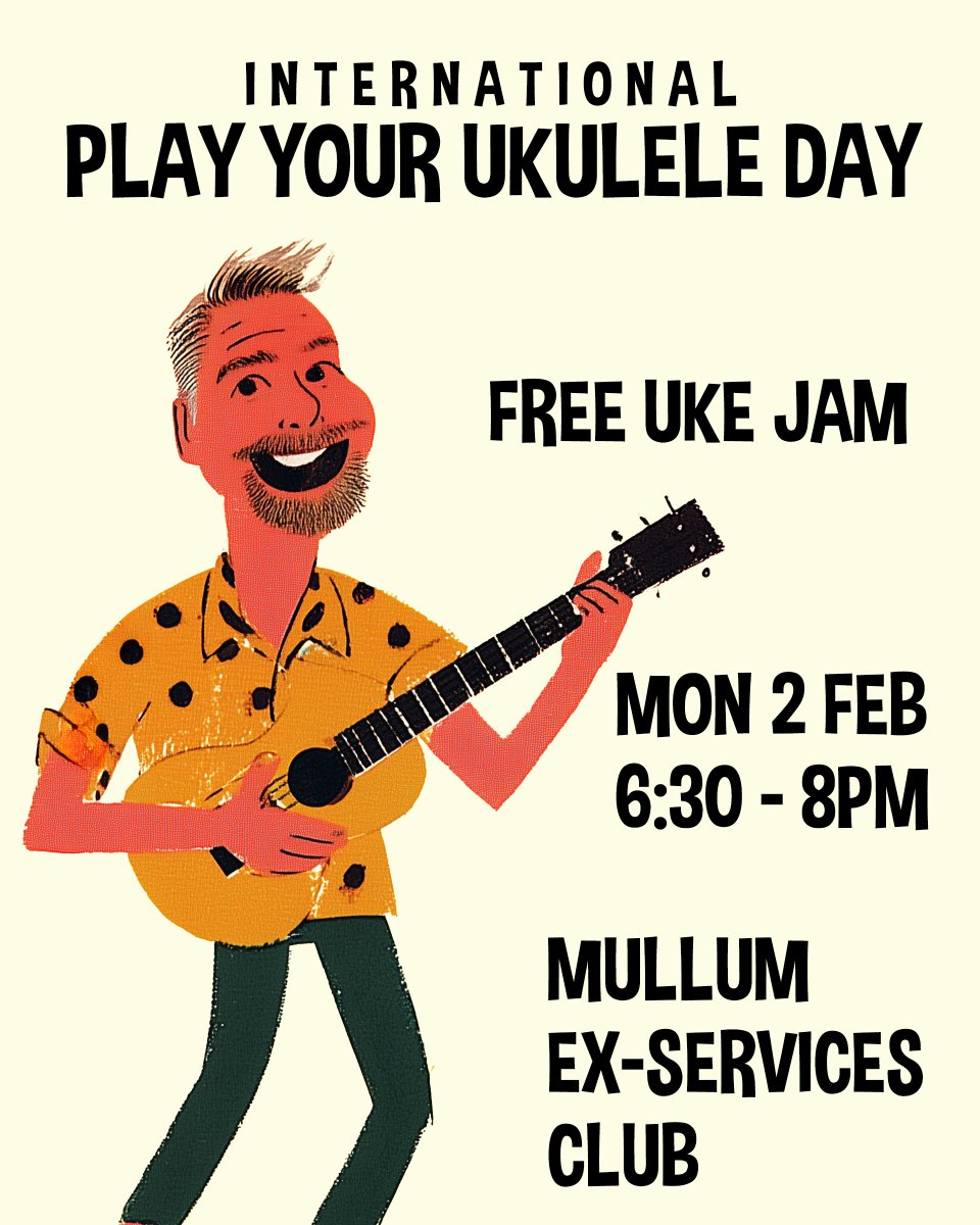 Free Ukulele Day jam tomorrow — easy songs in C 🎶 🤗 - mailchi.mp/c677d305195c/b…