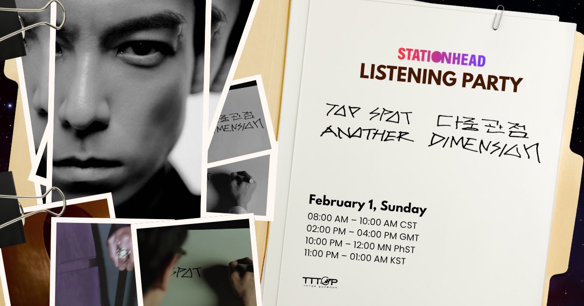 Don’t forget to join us later! Let’s talk about the new teaser while listening to good music 😎