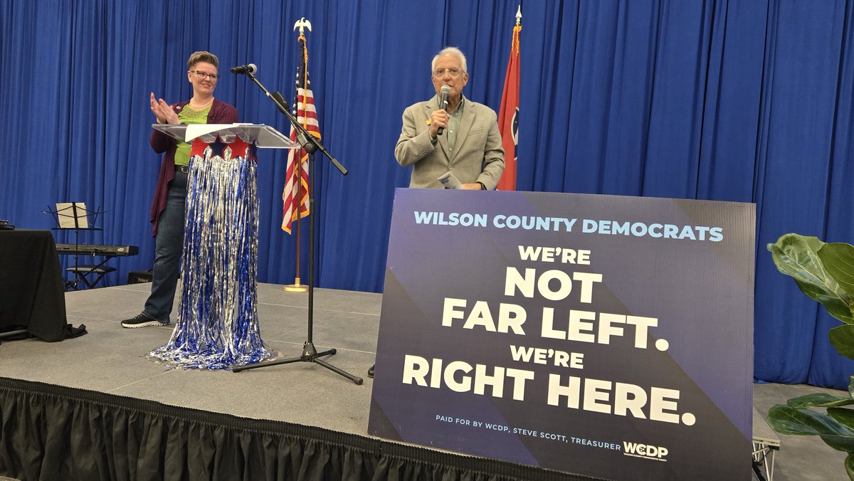 markpoloncarz's tweet image. 3 years ago 50 people showed up to the Wilson County Democrats Dinner. Tonight there are more than 600. 600!!

There is no doubt Democrats are fired up here. They ARE going to flip seats and i'm proud to help them through NDCO and @BoostingLeaders. #BlueWave2026
