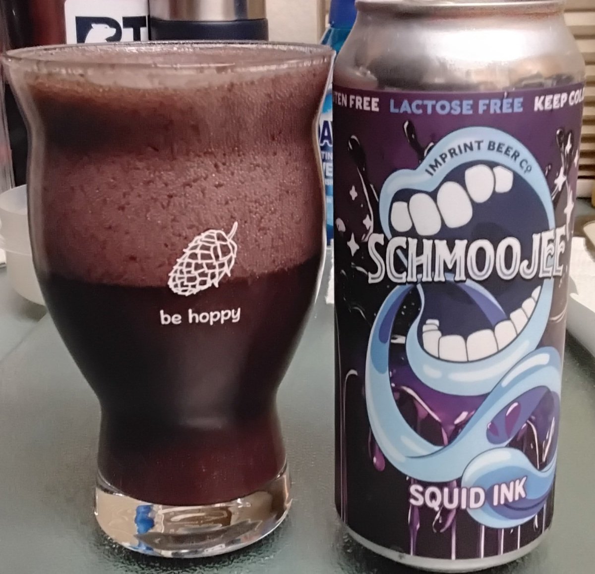 NotYourTC's tweet photo. oooof... #beeroftheday from @imprintbeer via @tavour ... such a tasty beer.. fan of #schmoojee #squidink... so much yum!! https://t.co/uTTRgfYubv