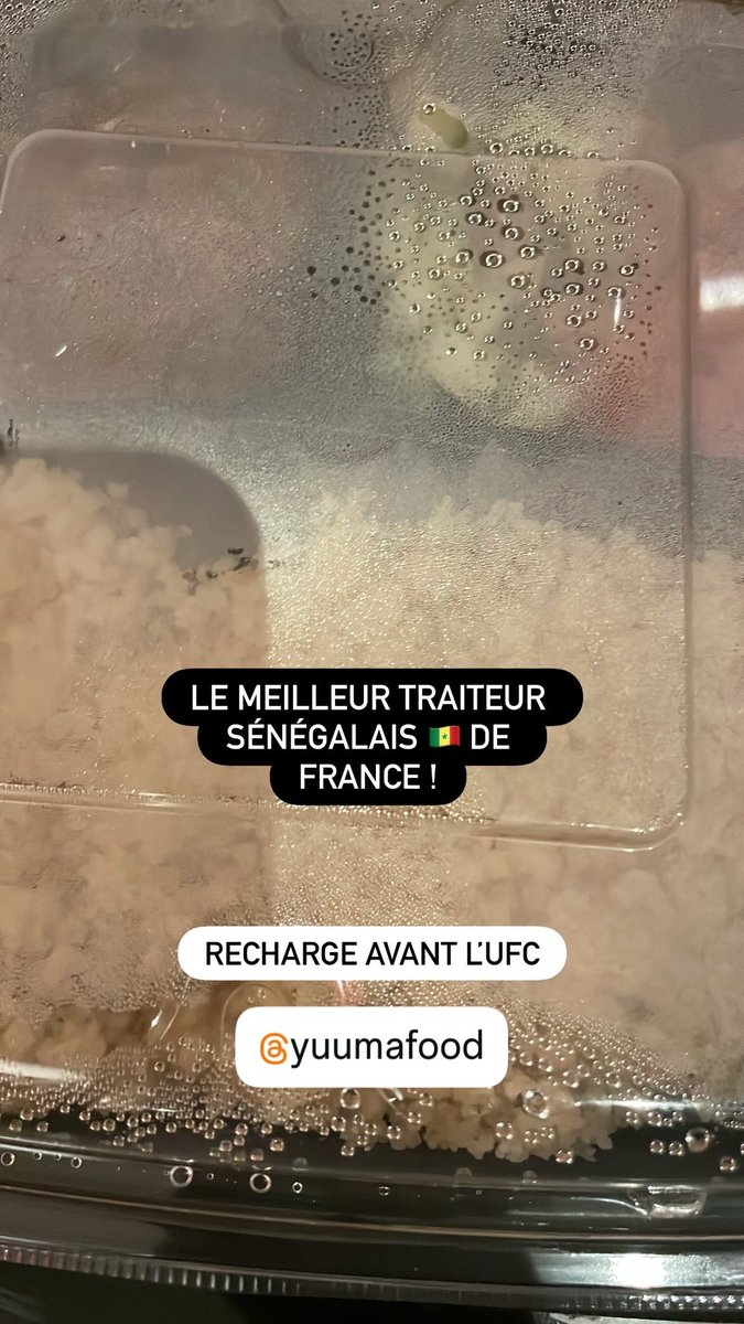 lethalbjj's tweet photo. Origine de la nutrition @yuumafood 

Recharge avant l’UFC, atiéké poulet braisé aloko 🍗

Meilleur traiteur africain de l’Ouest en France !!! https://t.co/5Zrb7FaRZa