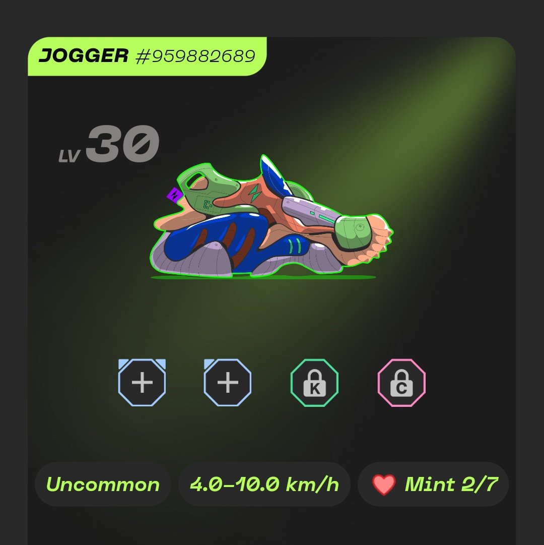 ギブアウェイ賞品の詳細はこちら👇️

🎁STEPN GO アンコ靴①＋コモン靴箱 ×1名
レベルMaxのアンコJogger👟
Eソケ2つでGGT掘りの即戦力💪
コモン靴箱は運が良ければアンコ靴も出るぞッ🔥

🎁STEPN GO アンコ靴②＋コモン靴箱 ×1名
レベルMaxのアンコJogger👟
Lソケ2つでMB掘りの即戦力💪