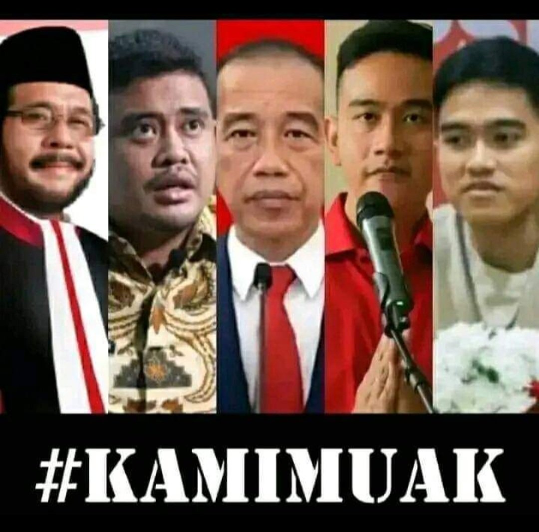 JANGAN BIARKAN PENJAHAT DAN PENGKHIANAT NEGARA BERKELIARAN !!
NEPALKAN !!!
#GibranKaesangBocilKarbitan
#GibranKaesangBocilKarbitan