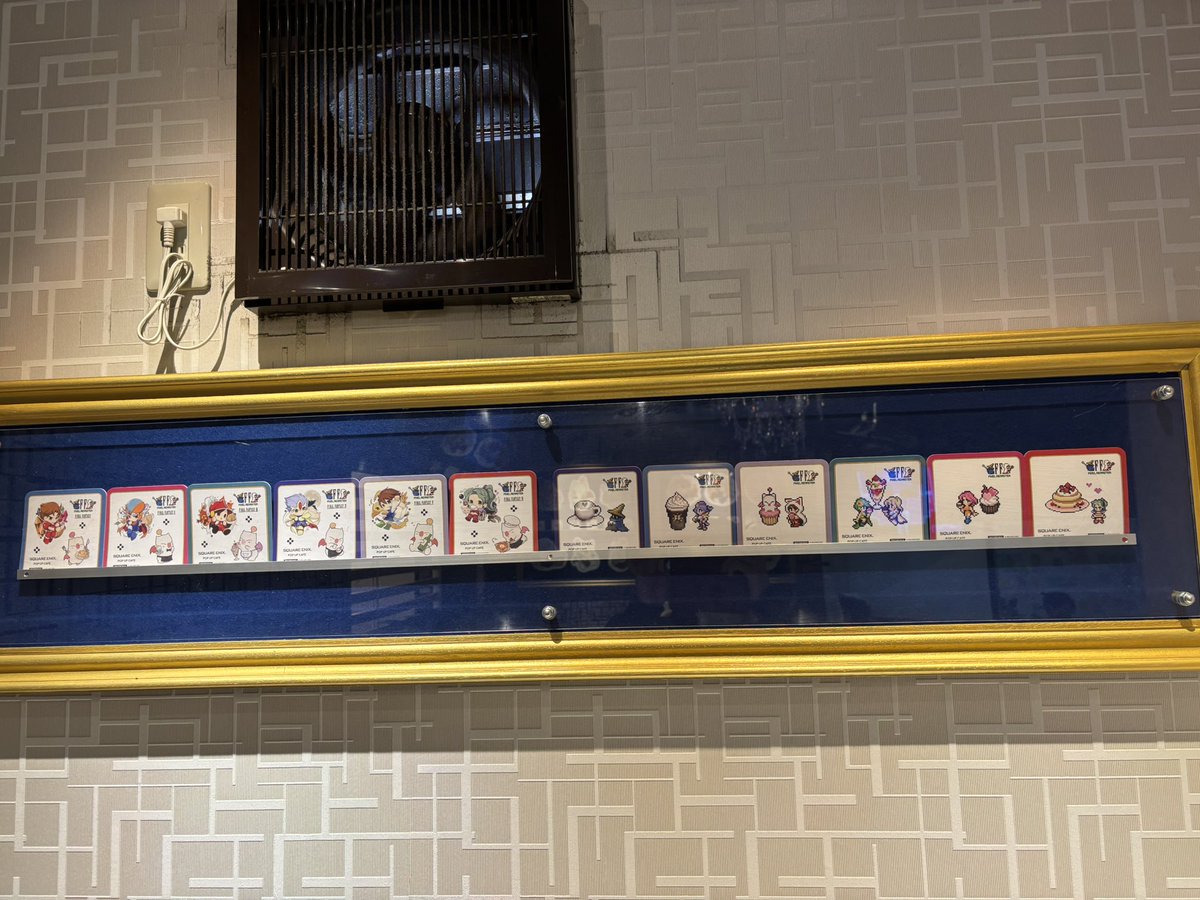 FFのピクセルリマスターコラボカフェ来た！！！