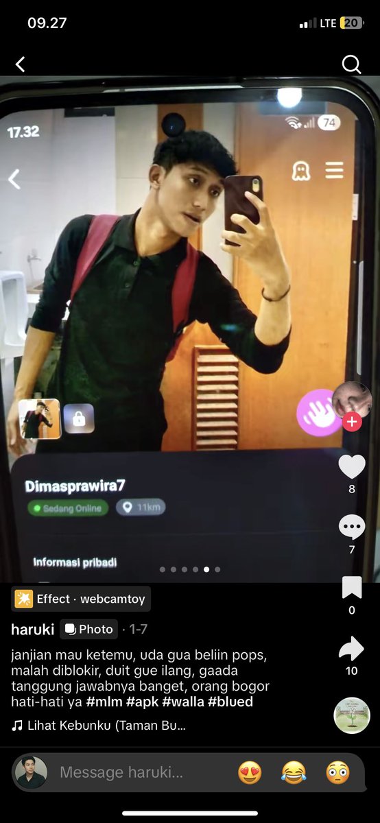 maspapaa's tweet photo. halo semuanya, saat ini ada akun palsu disalah satu dating apps (walla)  yang menggunakan foto saya untuk melakukan penipuan, ajakan tidak pantas,  dan  menjual poppers. 

itu bukan saya. saya tidak menggunakan dating apps apapun.

tolong  lebih berhati hati dan di report yaa https://t.co/YorFgzqW2A